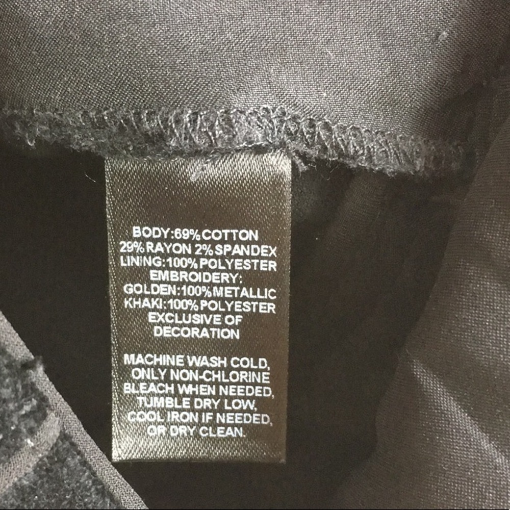 Embroidered Velvet Jacket - Picture 8 of 8